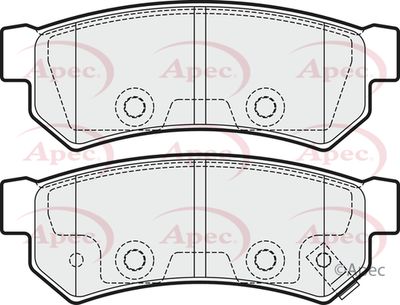 APEC Rear Brake Pads PAD2011
