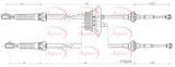 APEC Gear Control Cable CAB7021