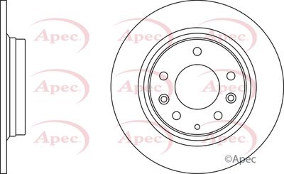 APEC Brake Disc DSK2197