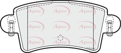 APEC Rear Brake Pads PAD1197