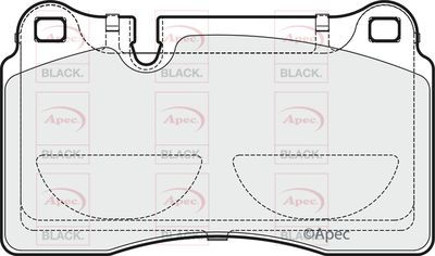 APEC Front Brake Pads PAD1891B