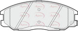 APEC Front Brake Pads PAD1163