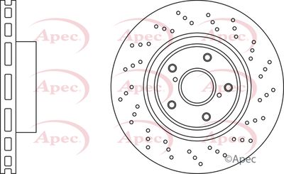 APEC Brake Disc DSK3526