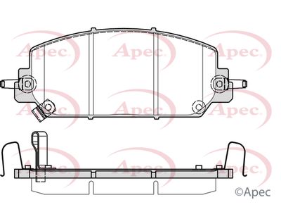 APEC Front Brake Pads PAD2383