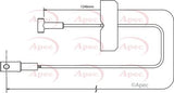 APEC Brake Cable CAB1495