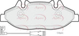 APEC Front Brake Pads PAD1401