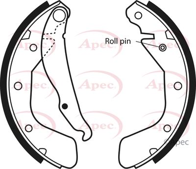 APEC Brake Shoes SHU494