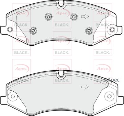 APEC Front Brake Pads PAD1836B