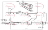 APEC Brake Cable CAB1324