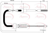 APEC Brake Cable CAB1570