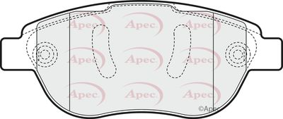 APEC Front Brake Pads PAD1547