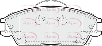 APEC Front Brake Pads PAD1310