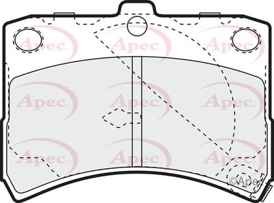 APEC Front Brake Pads PAD1138