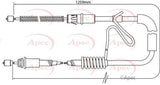 APEC Brake Cable CAB1176