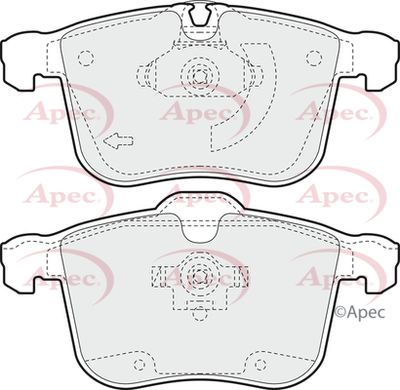 APEC Front Brake Pads PAD1358
