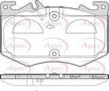 APEC Front Brake Pads PAD2358