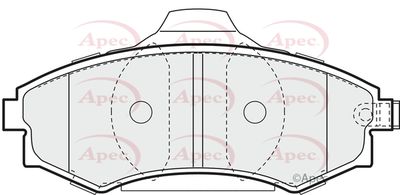 APEC Front Brake Pads PAD1203