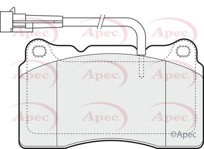APEC Front Brake Pads PAD1424