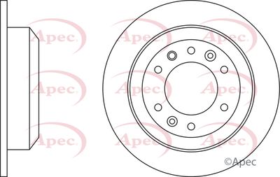 APEC Brake Disc DSK2564