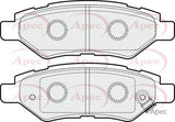 APEC Rear Brake Pads PAD1636