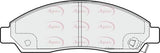 APEC Front Brake Pads PAD1640