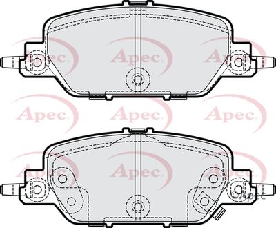 APEC Rear Brake Pads PAD2322