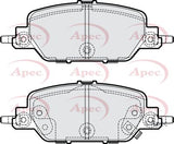 APEC Rear Brake Pads PAD2322