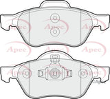 APEC Front Brake Pads PAD1714