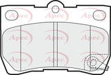 APEC Rear Brake Pads PAD1482