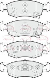 APEC Front Brake Pads PAD1933