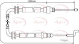 APEC Brake Cable CAB1522
