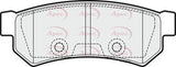 APEC Rear Brake Pads PAD1847