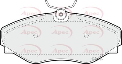 APEC Front Brake Pads PAD1272
