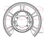 APEC Splash Guard ASG1177