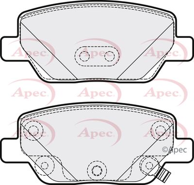 APEC Rear Brake Pads PAD2173