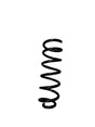 APEC Rear Coil Spring ACS2049