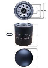 Mahle Air Dryer Filter AL23