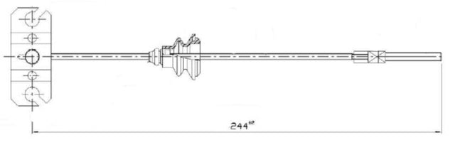 APEC Brake Cable CAB1835