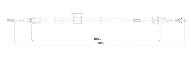 APEC Brake Cable CAB1846
