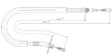 APEC Brake Cable CAB1848
