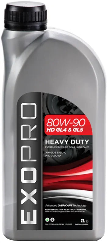 ExoPro 80W-90 HD GL4 GL5 1L