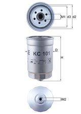 Mahle Fuel Filter KC101