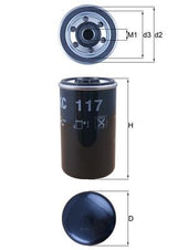 Mahle Fuel Filter KC117