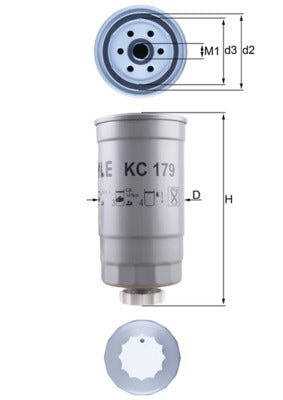 Mahle Fuel Filter KC179