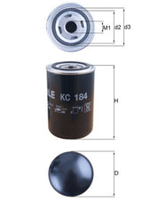 Mahle Fuel Filter KC184