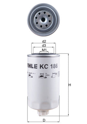 Mahle Fuel Filter KC186