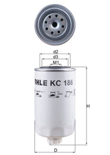 Mahle Fuel Filter KC186