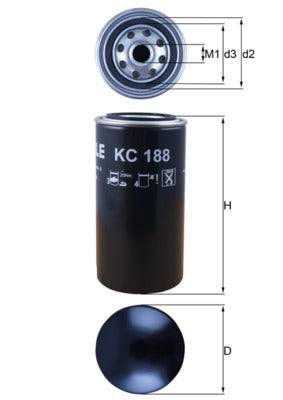 Mahle Fuel Filter KC188