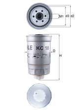Mahle Fuel Filter KC18