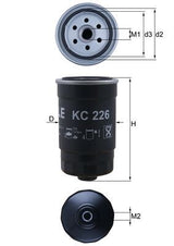 Mahle Fuel Filter KC226